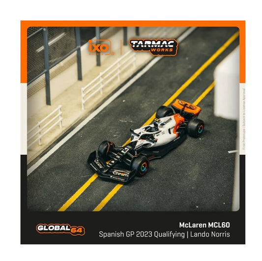 Tarmac Works - McLaren F1 Team MCL60 - 2023 Spanish GP - Lando Norris
