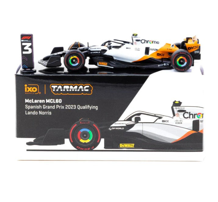 Tarmac Works - McLaren F1 Team MCL60 - 2023 Spanish GP - Lando Norris