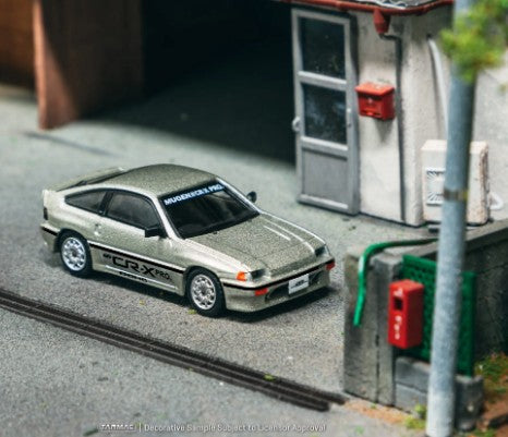 Tarmac Works - Honda Ballade Sports Mugen CR-X Pro (Silver) - 1:64 Scale