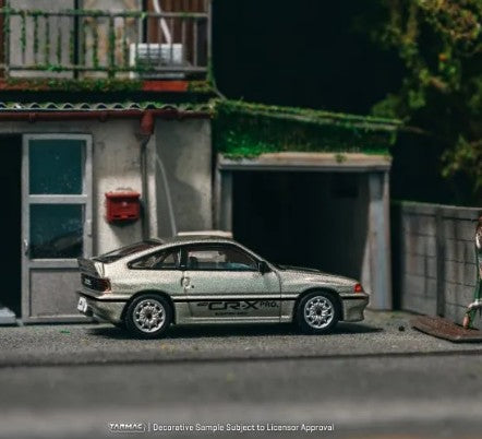 Tarmac Works - Honda Ballade Sports Mugen CR-X Pro (Silver) - 1:64 Scale