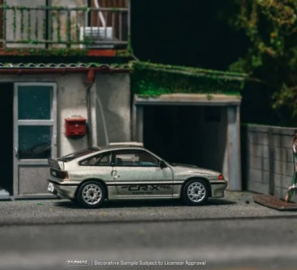 Tarmac Works - Honda Ballade Sports Mugen CR-X Pro (Silver) - 1:64 Scale