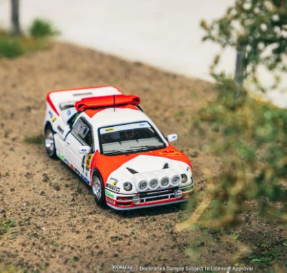 Tarmac Works - Ford RS200 Rallye Catalunya 1986 Antonio Zanini / Josep Autet #4 - 1:64 Scale