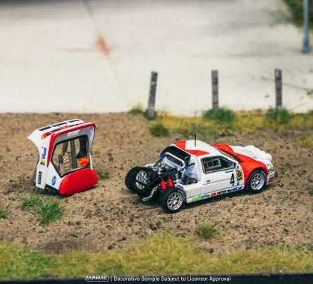 Tarmac Works - Ford RS200 Rallye Catalunya 1986 Antonio Zanini / Josep Autet #4 - 1:64 Scale