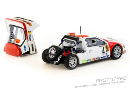 Tarmac Works - Ford RS200 Rallye Catalunya 1986 Antonio Zanini / Josep Autet #4 - 1:64 Scale