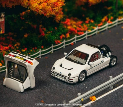 Tarmac Works - Ford RS200 (White) - 1:64 Scale