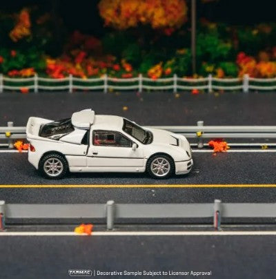 Tarmac Works - Ford RS200 (White) - 1:64 Scale