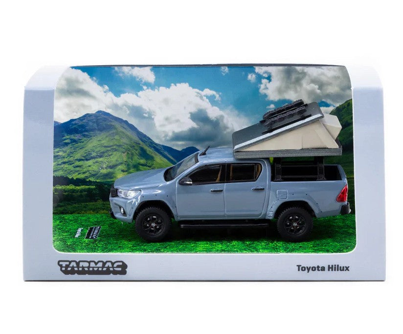 Tarmac Works - Toyota Hilux with Camping Tent - 1:64 Scale