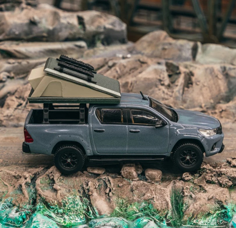 Tarmac Works - Toyota Hilux with Camping Tent - 1:64 Scale