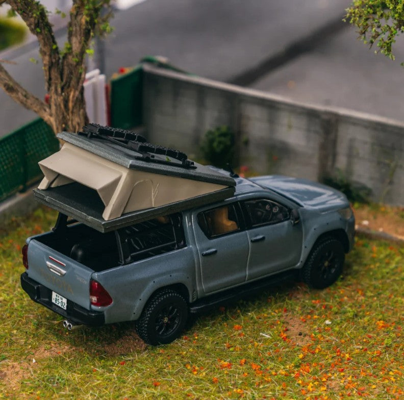 Tarmac Works - Toyota Hilux with Camping Tent - 1:64 Scale
