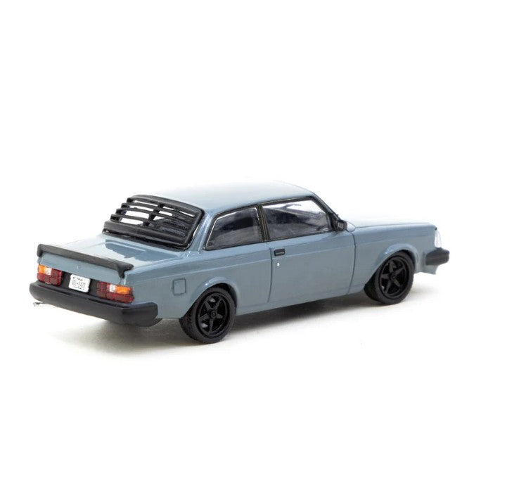 Tarmac Works - Volvo 242 Custom (Grey) - 1:64 Scale