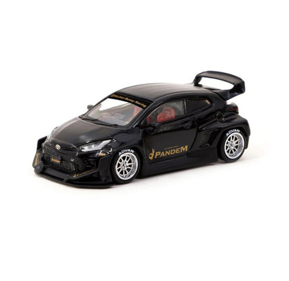Tarmac Works - Toyota Pandem Yaris GR (Black) - 1:64 Scale