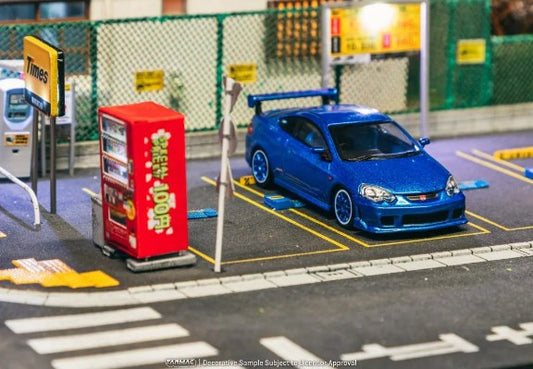Tarmac Works - Honda Integra Type R DC5 Custom (Blue Metallic) - 1:64 Scale