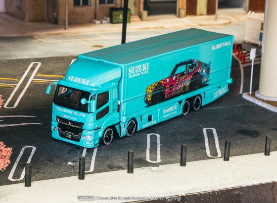 Tarmac Works - Mitsubishi Fuso Super Great 'Liberty Walk' - 1:64 Scale