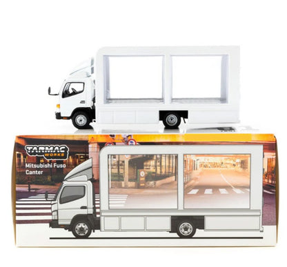 Tarmac Works - Mitsubishi Fuso Canter - Mobile Display Truck (White)