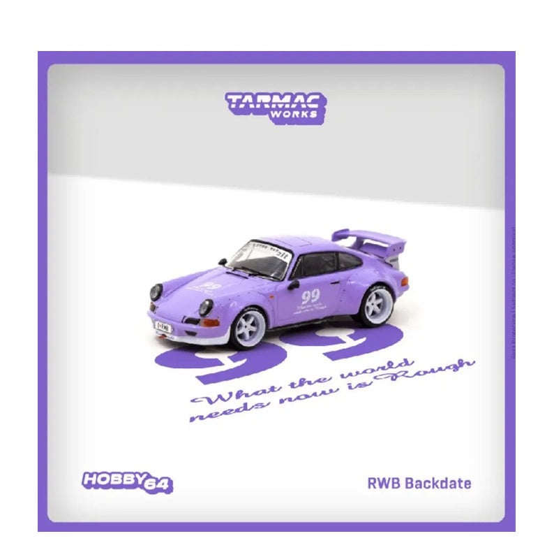 Tarmac Works - Porsche RWB Backdate (Violetta) - 1:64 Scale