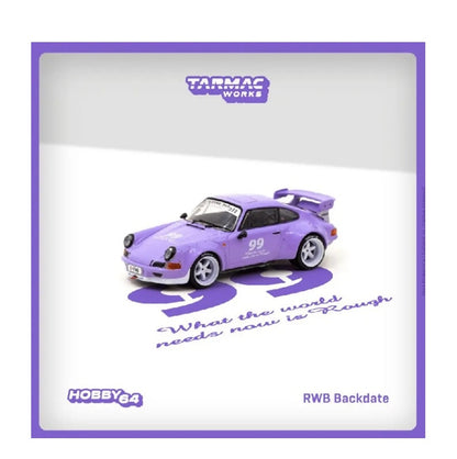 Tarmac Works - Porsche RWB Backdate (Violetta) - 1:64 Scale