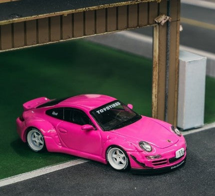 Tarmac Works - Porsche RWB 997 (Pink) - 1:64 Scale