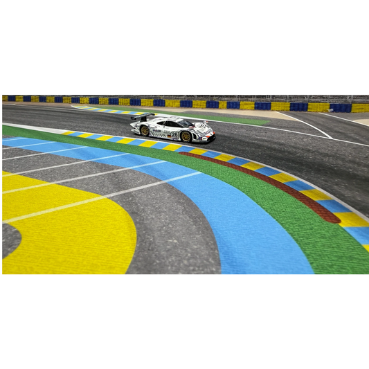 Diecast Diorama Mat - Le Mans Circuit Corner - 1:64 Scale