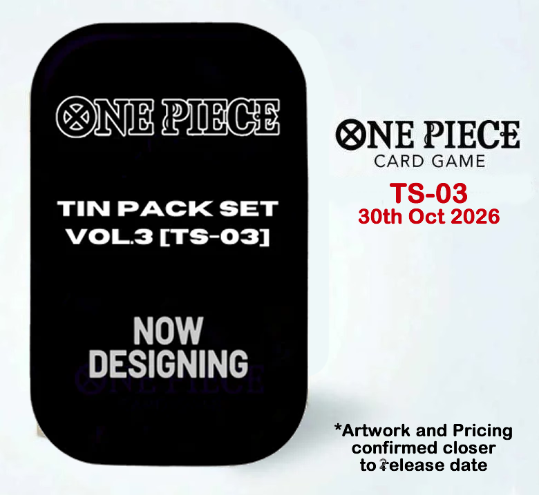One Piece TCG - Tin Pack Set Vol. 3  [TS-03] - Single Tin