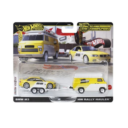 Hot Wheels - Team Transport - BMW M3 and HW Rally Hauler