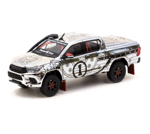 Tarmac Works - Toyota Hilux 'One Piece' Thousand Sunny w/Oil Can