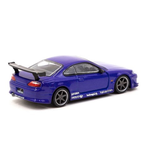Tarmac Works - Metallic Blue Vertex Nissan Skyline / Silvia S15