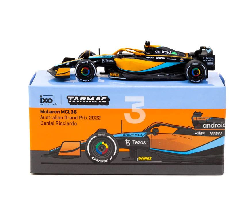 Tarmac Works - McLaren MCL36 Australian Grand Prix 2022 - Daniel Ricciardo