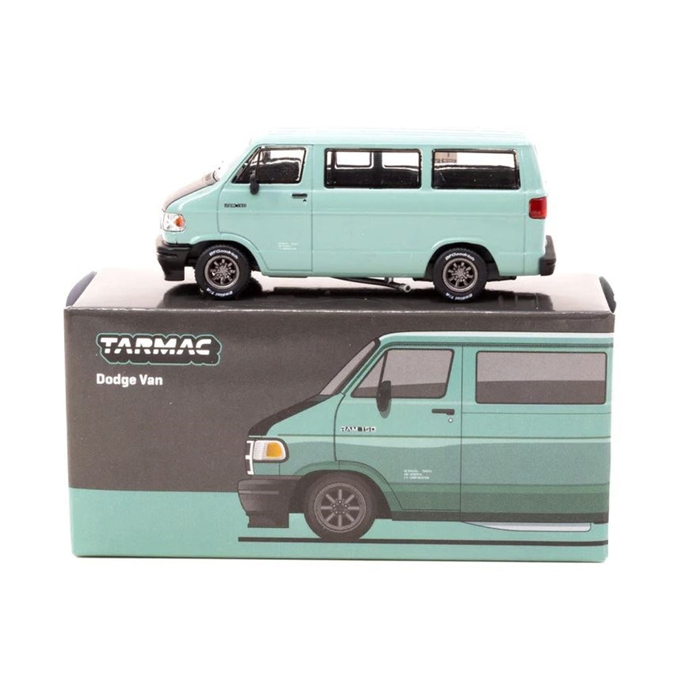 Tarmac Works - Dodge Van Light Green - Brand New Tooling