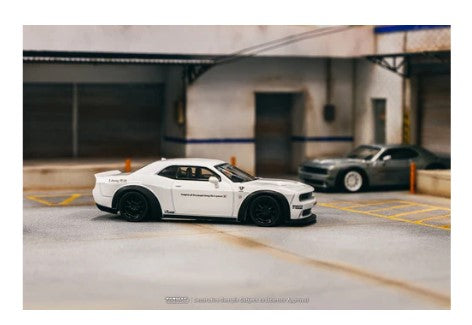 Tarmac Works - LB-WORKS Dodge Challenger SRT Hellcat - White