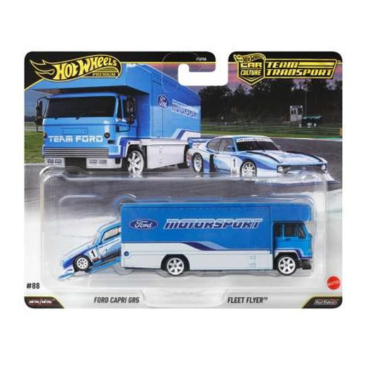 Hot Wheels - Team Transport - Ford Capri GR5/Fleet Flyer