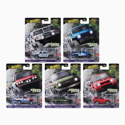Hot Wheels Premium - Car Culture - Terra Trek - Set of 5