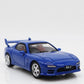 Time Micro - Mazda RX-7 Blue - 1:64 Scale