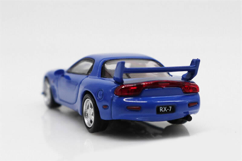 Time Micro - Mazda RX-7 Blue - 1:64 Scale