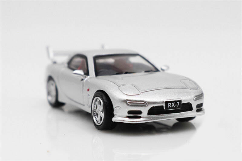 Time Micro - Mazda RX-7 Silver - 1:64 Scale