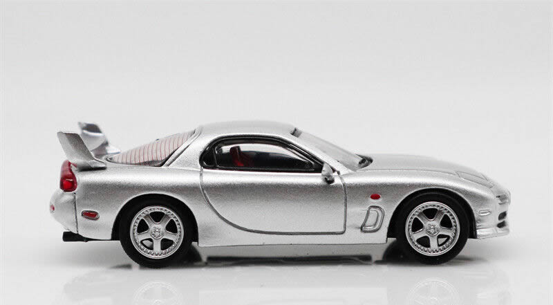 Time Micro - Mazda RX-7 Silver - 1:64 Scale