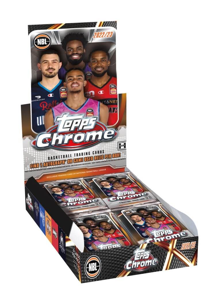 Topps - 2023 NBL Basketball Cards - Chrome  (Sealed Box)