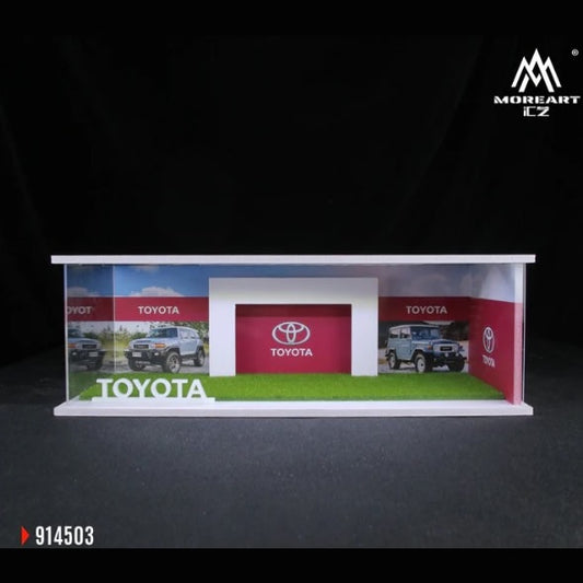 Moreart - Toyota Showroom with Lights (USB Powered) - 1:64 Scale