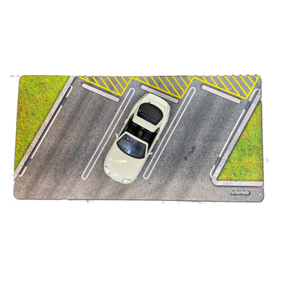 Diecast Diorama Mat - Austin Car Park (Fits 3 Cars) - 1:18 Scale