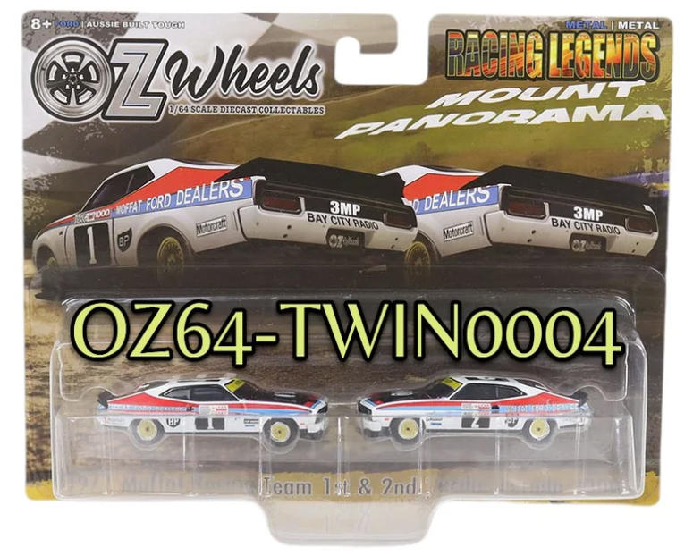 Oz Wheels - Bathurst Edition Twin Pack - 1977 Moffat Racing Team: 1st and 2nd Hardie Ferodo