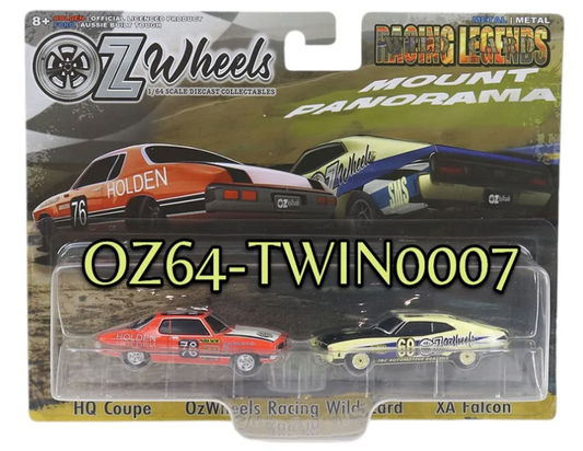 Oz Wheels - Bathurst Edition Twin Pack - Holden HQ Coupe + XA Falcon