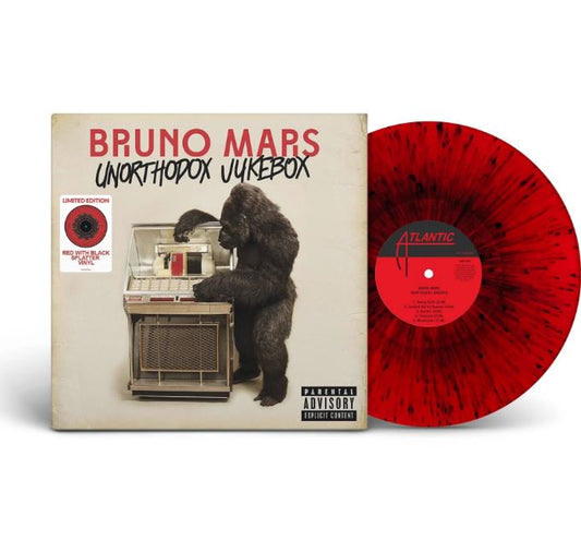 NEW - Bruno Mars, Unorthodox Jukebox (Splatter Red) LP