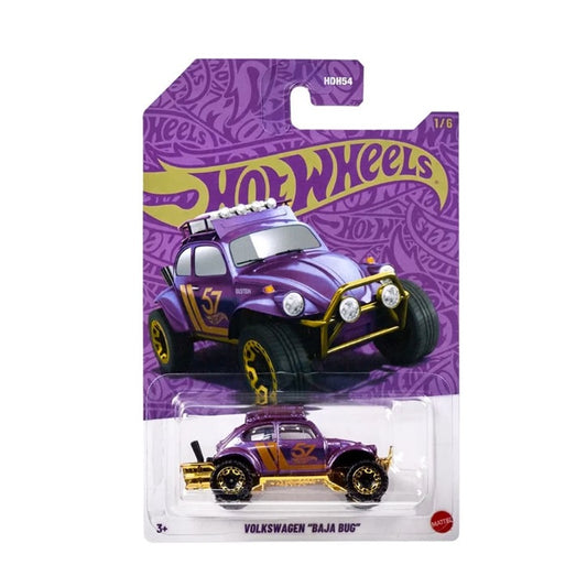 Hot Wheels - 57th Anniversary 'Purple & Gold' 2025 (Mix 1) - VW 'Baja Bug'