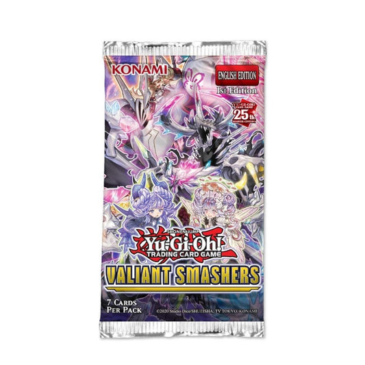 Yu-Gi-Oh! - Valiant Smashers Booster (Single Pack) - 7 Cards