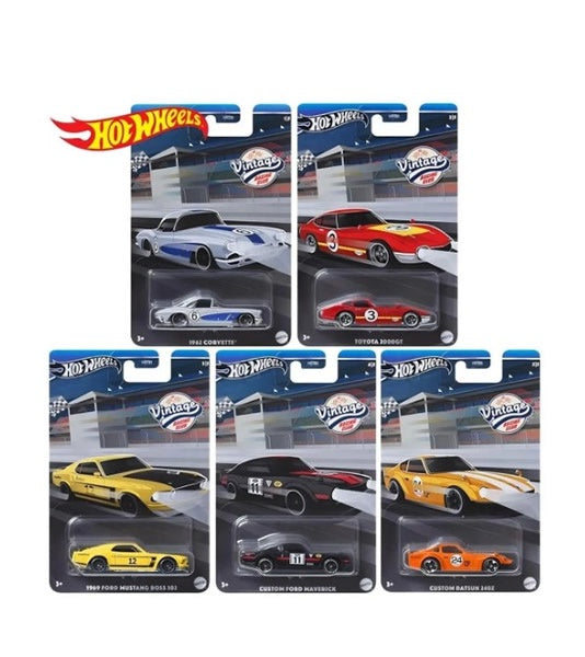 Hot Wheels - Vintage Racing Club (2024 Mix 2) - Set of 5