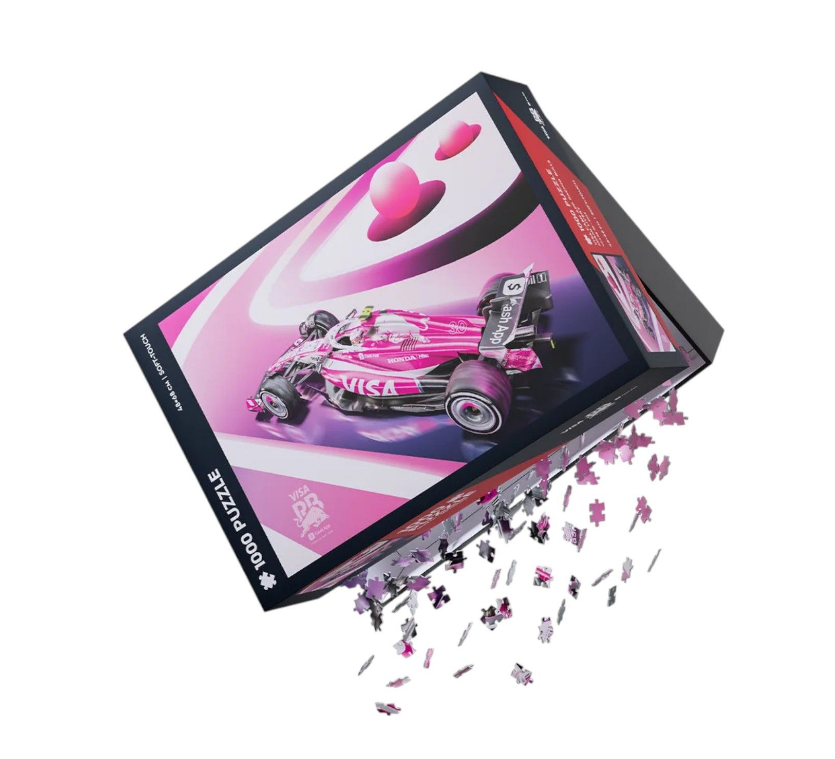 F1 Puzzle - Visa cash App Racing Bulls F1 Team (2025 Miami GP) - 1000pc Jigsaw Puzzle