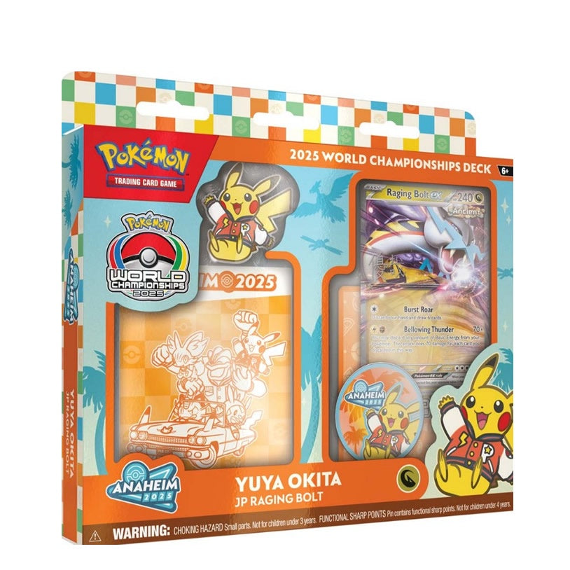 Pokemon TCG - 2025 World Championships Deck - JP Raging Bolt