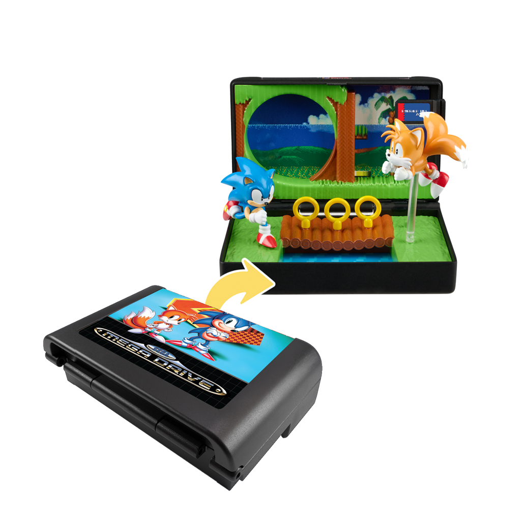 Console Heroes - Sonic the Hedgehog 2 Collectible Diorama
