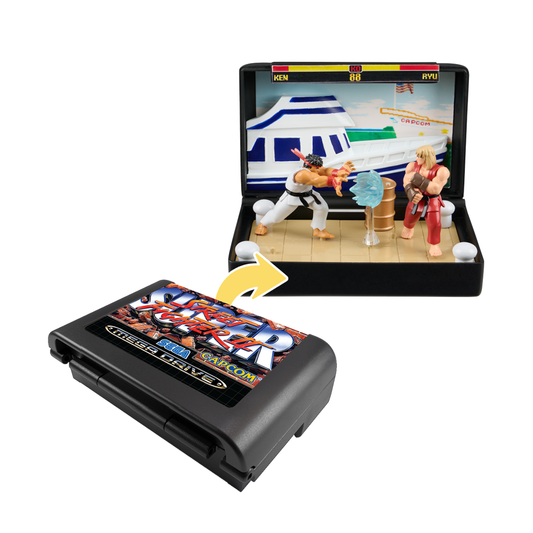 Console Heroes - Street Fighter II Collectible Diorama