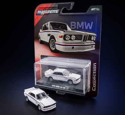 Majorette - Collection Series (Wave 2) - 1975 BMW 3.0 CSL (White)