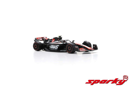 Spark - MoneyGram 2023 Haas F1 Formula 1 Team VF-23 No.27 - Nico Hulkenberg - 1:64 Scale